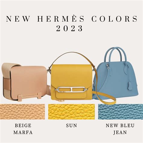 hermes current colors.